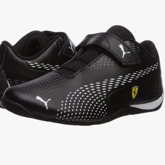 Puma 2 little kid moto inspired Ferrari sneakers - Picture 1 of 7
